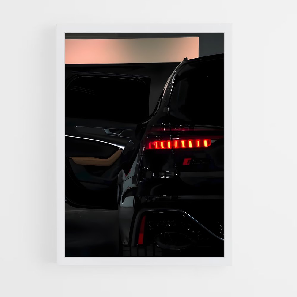 Poster Ombre de la Puissance – affiche Audi (vue 3)